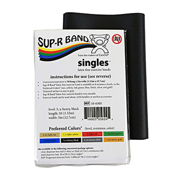 Latex-Free Sup-R Band Singles